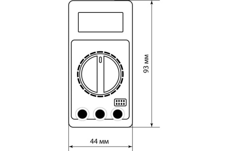 Купить Мультиметр TDM M-810B 1005-0009 фото №5