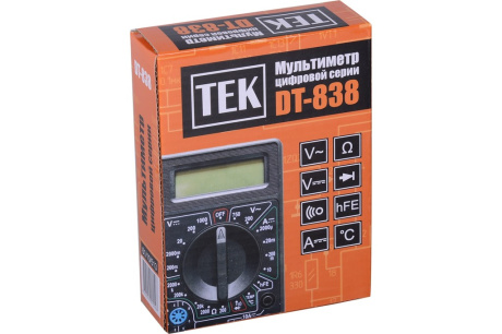 Купить Мультиметр DT 838  TEK 61/10/513 фото №10