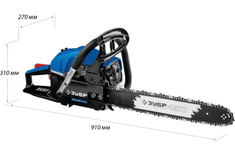 Купить Бензопила Зубр Профессионал ПБЦ-490 45ДП 12500 об/мин фото №7