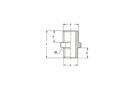 Купить Переходник папа 1/4" - папа 3/8" 1222/4 290/6 M1/4*M3/8 GAV 12018 фото №2