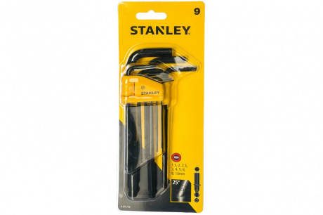 Купить Набор шестигранных ключей STANLEY 9шт.     0-69-256 фото №4