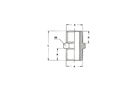 Купить Переходник конус папа 1/4" - папа 1/4" 1219/2 290/5 M1/4*M1/4 GAV 27813 фото №2