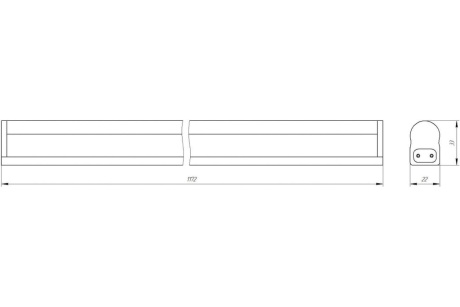 Купить Светильник меб. 16W с/д  Эра LLED-01-16W-6500-W  Б0019782 фото №12