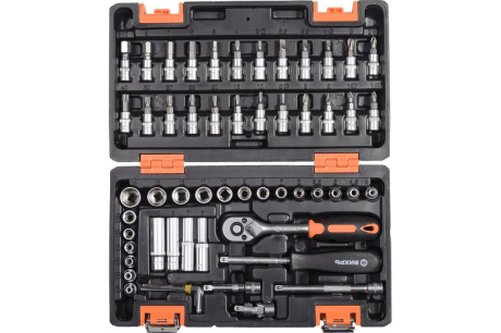 Купить Набор инструментов ВИХРЬ  1/4"  57 предм  кейс 73/6/7/2 фото №2